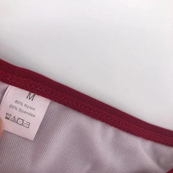 Red pink bikini bottoms size medium - Picture 3 of 3